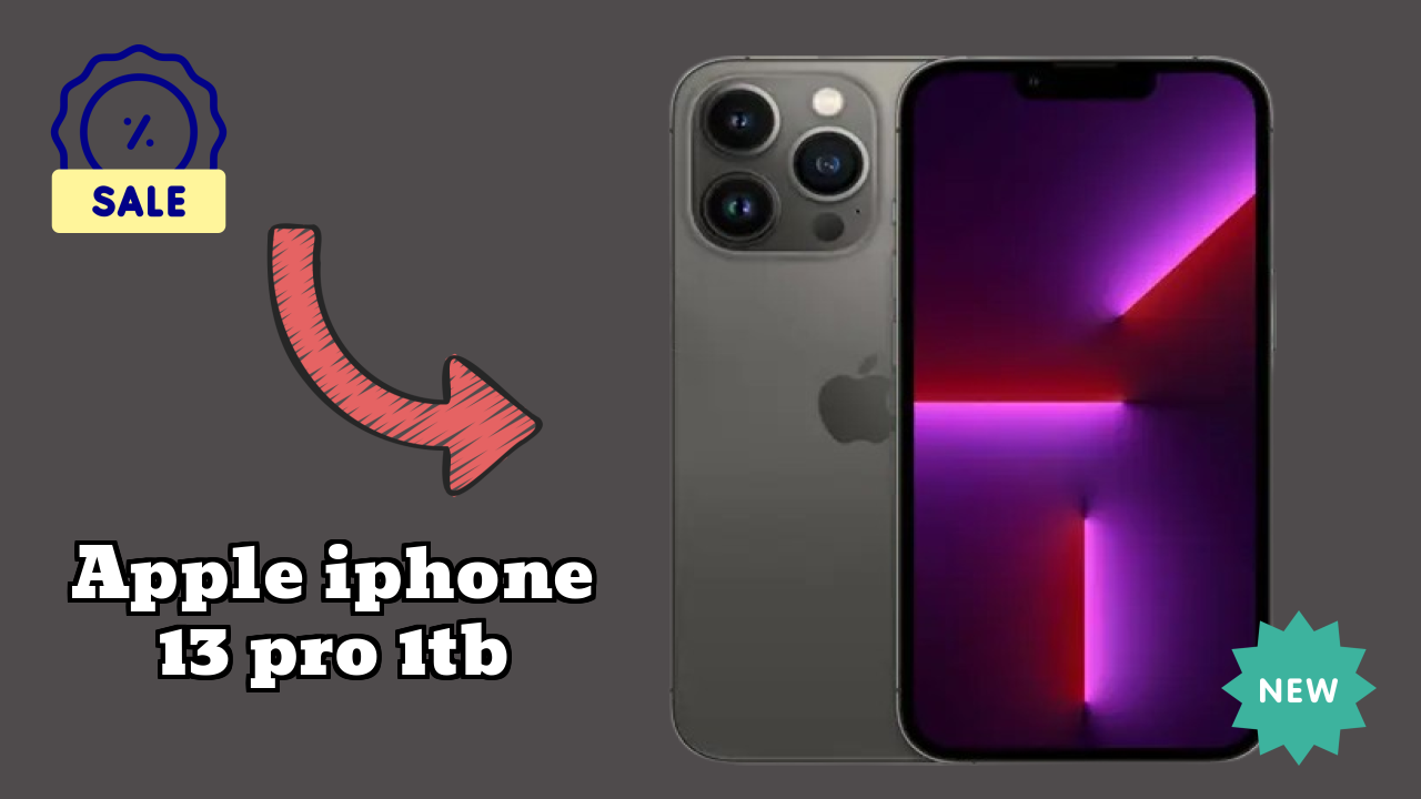 Apple IPhone 13 Pro 1TB Price: ₹169,900 - Complete Analysis