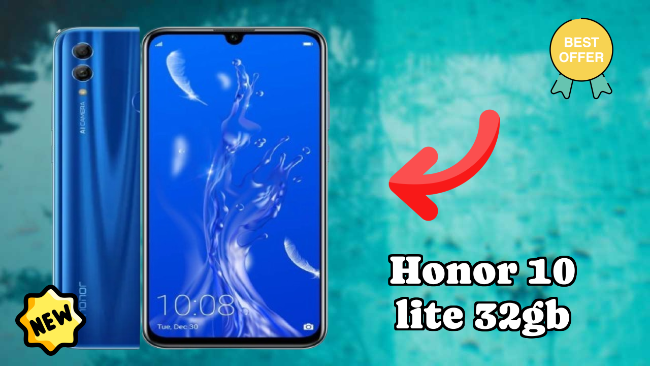 Honor 10 Lite 32GB at ₹13,999 - Best Deal Available