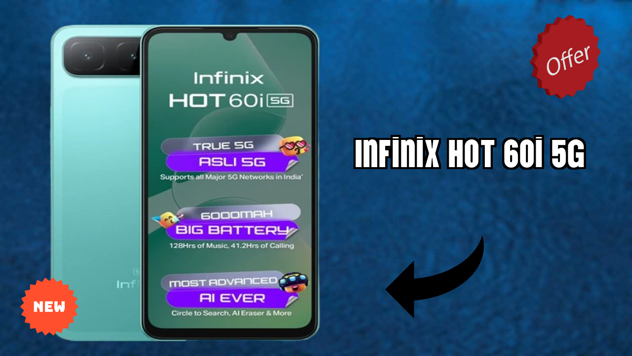 Infinix Hot 60i 5G at ₹9,499 - Complete Specifications