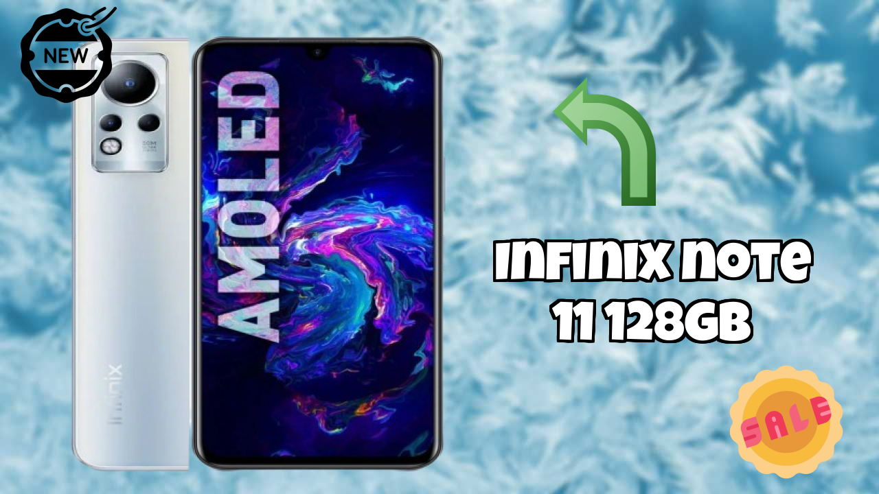 Infinix Note 11 128GB Display Technology: 6.7 Inches (17.02 Cm) Screen