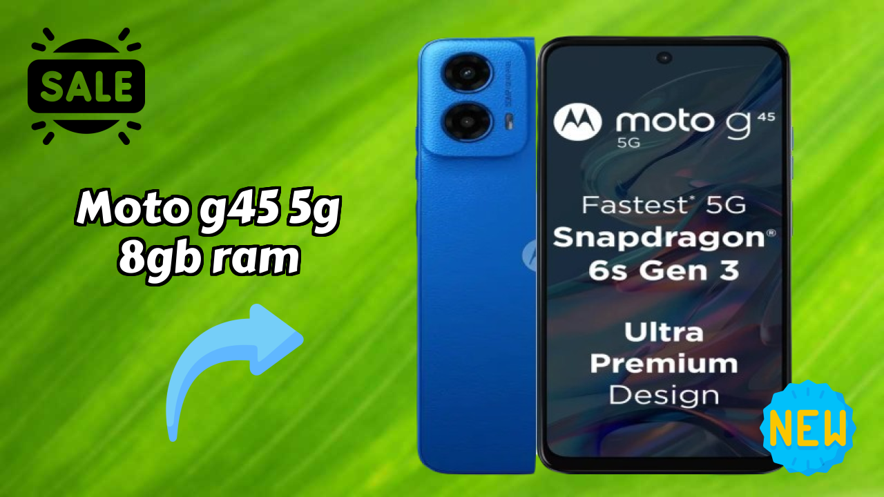 Moto G45 5G 8GB RAM at ₹12,180 - Should You Buy Now?
