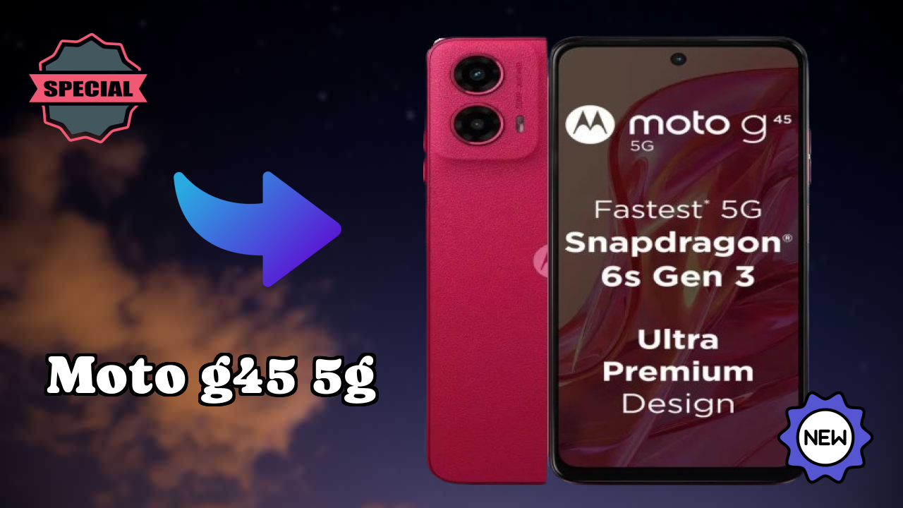 Moto G45 5G at ₹10,993 - Best Deal Available Now