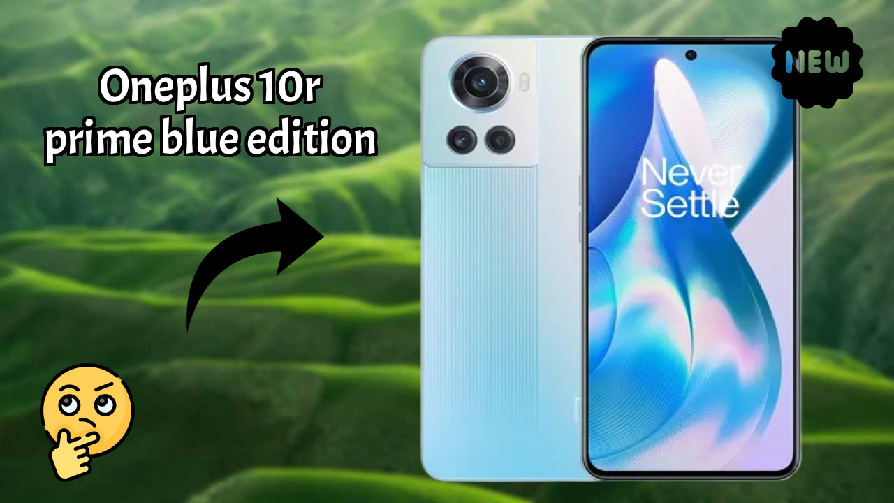 OnePlus 10R Prime Blue Edition Display Technology: 6.7 Inches (17.02 Cm) Screen