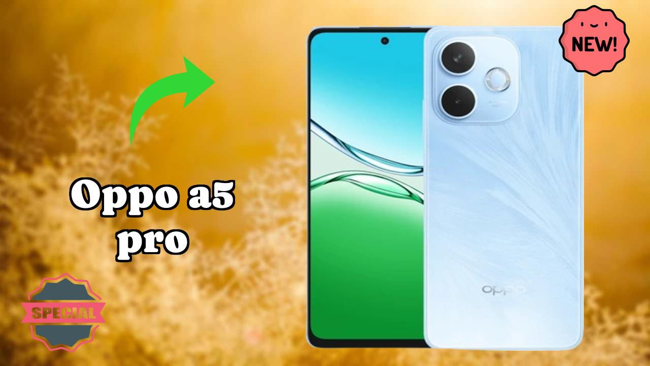 OPPO A5 Pro at ₹17,998 - Complete Specifications