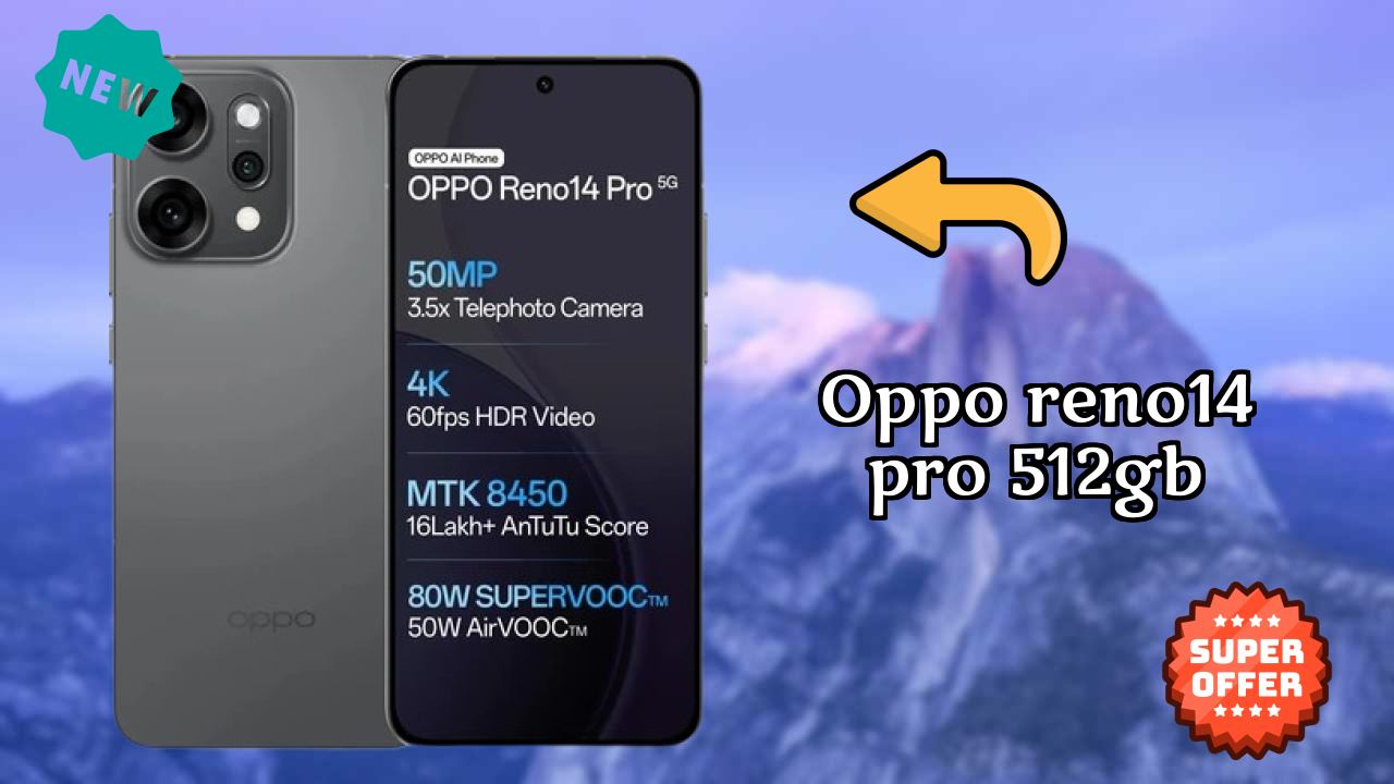 OPPO Reno14 Pro 512GB Camera Quality: 50 MP Front Camera Selfie