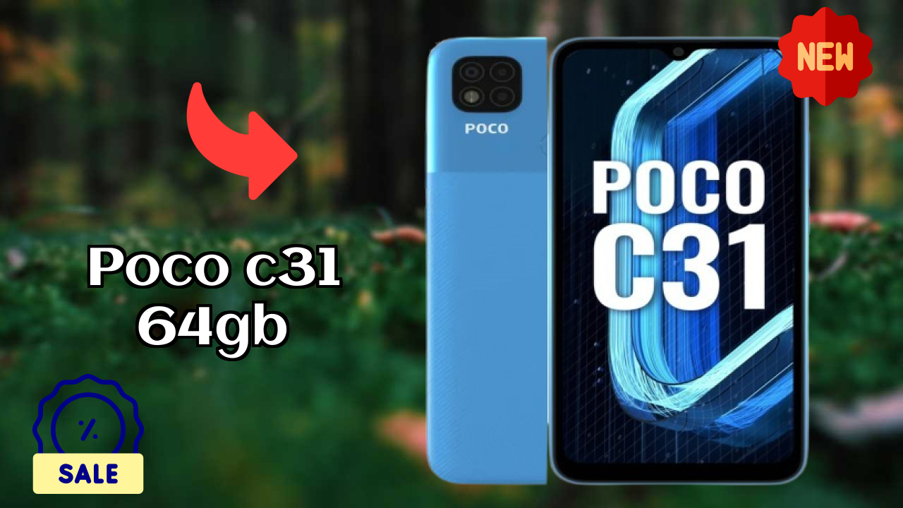 Is POCO C31 64GB Good for Photography? 13 MP + 2 MP + 2 MP Rear Camera Review