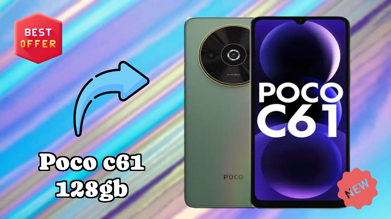 POCO C61 128GB Price: ₹8,499 - Is It Worth Buying?
