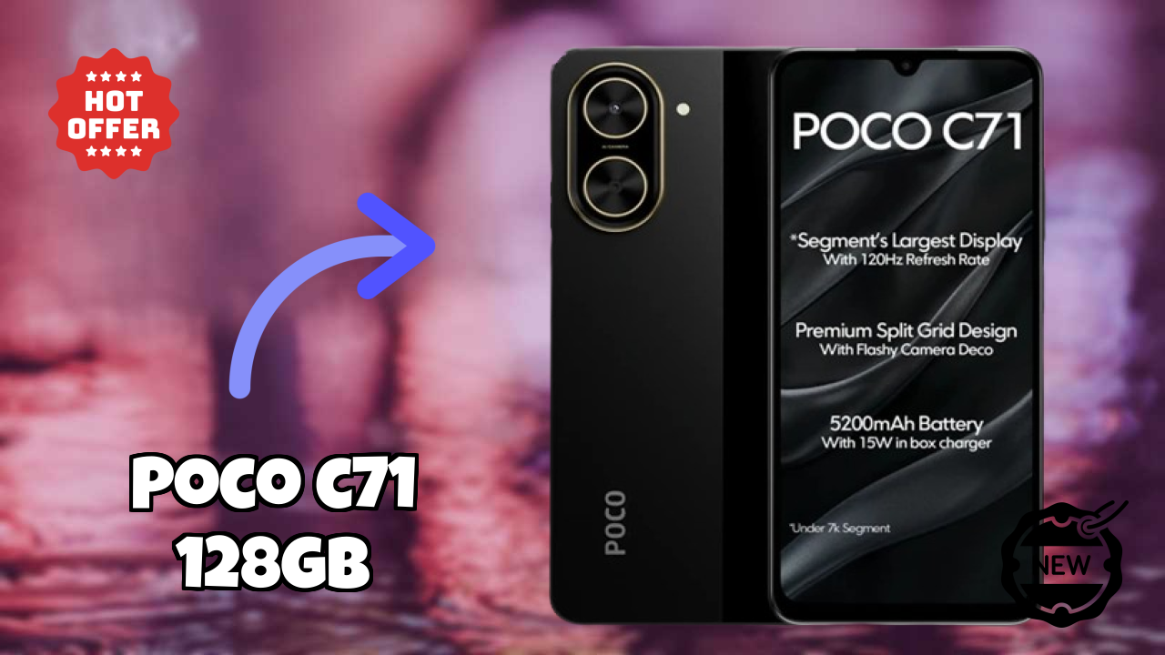 POCO C71 128GB Processor Test: Unisoc T7250 Speed Review
