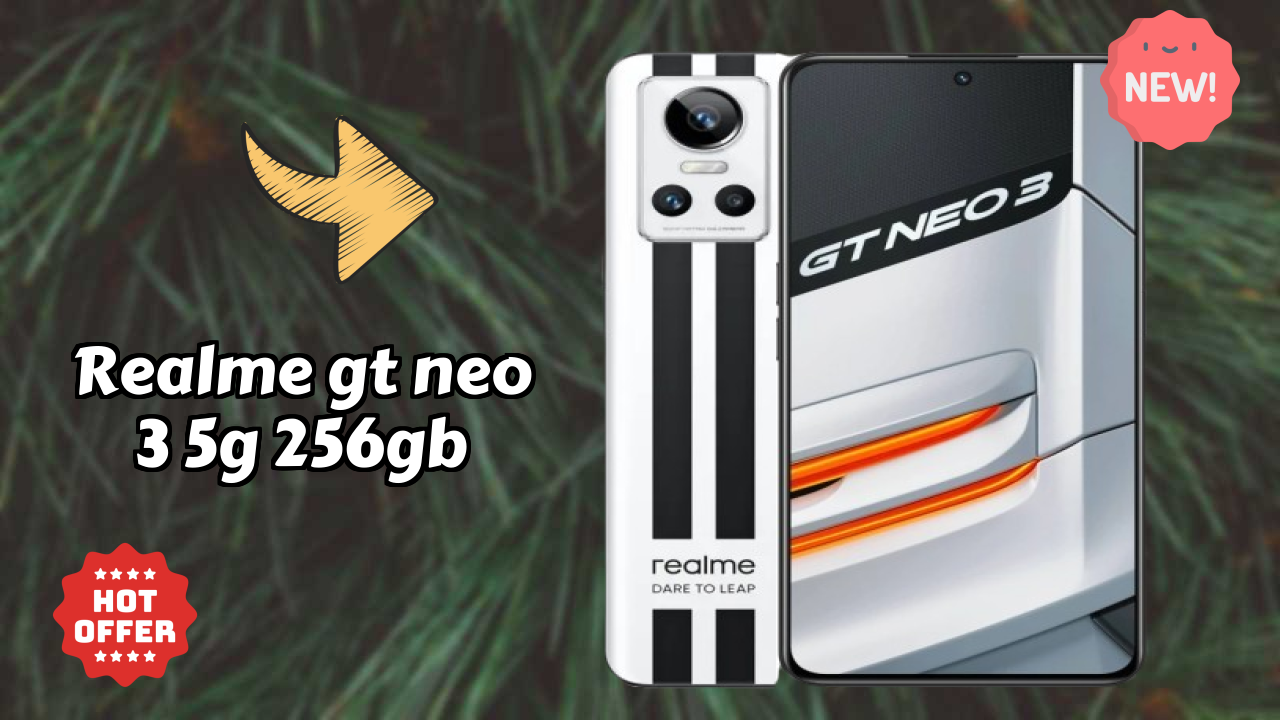 Realme GT Neo 3 5G 256GB Display Review: AMOLED Technology