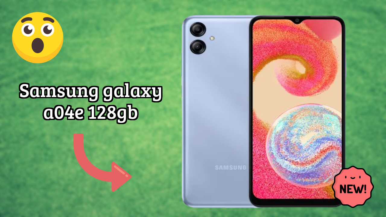 Samsung Galaxy A04e 128GB Display Analysis: PLS LCD Quality