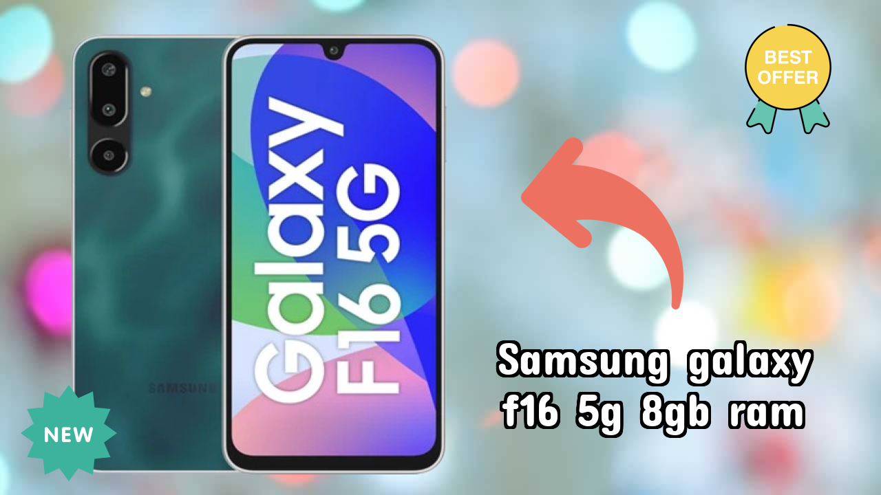 Samsung Galaxy F16 5G 8GB RAM Gaming Test: MediaTek Dimensity 6300 FPS Performance