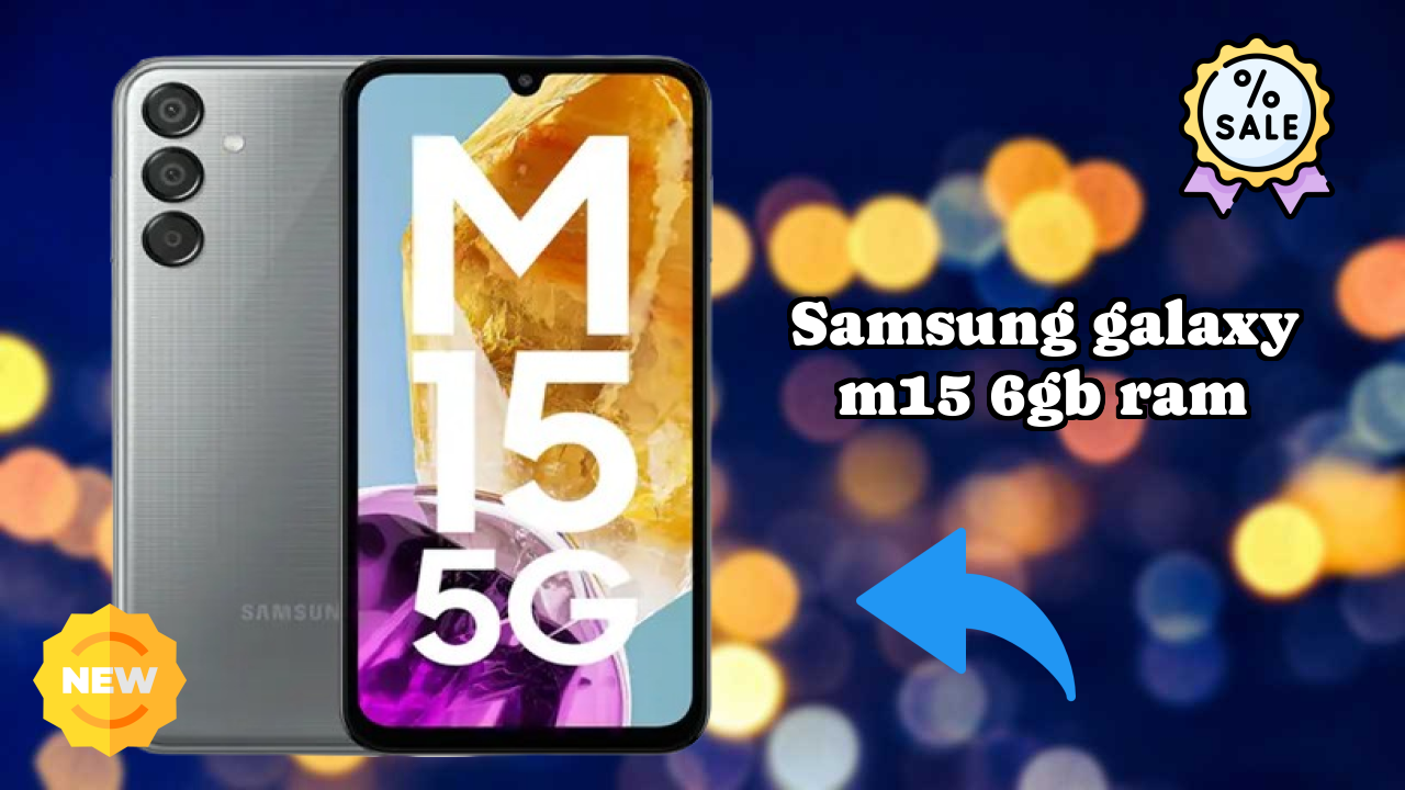 Samsung Galaxy M15 6GB RAM Display Review: 6.5 Inches (16.51 Cm) Screen Size
