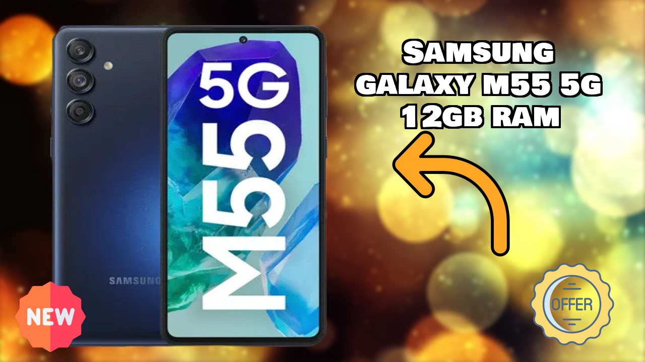 Samsung Galaxy M55 5G 12GB RAM Performance: 12 GB RAM Gaming Tested