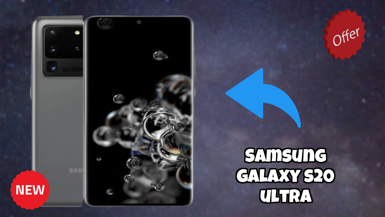 Samsung Samsung Galaxy S20 Ultra - Best Camera Phone Under ₹99,990