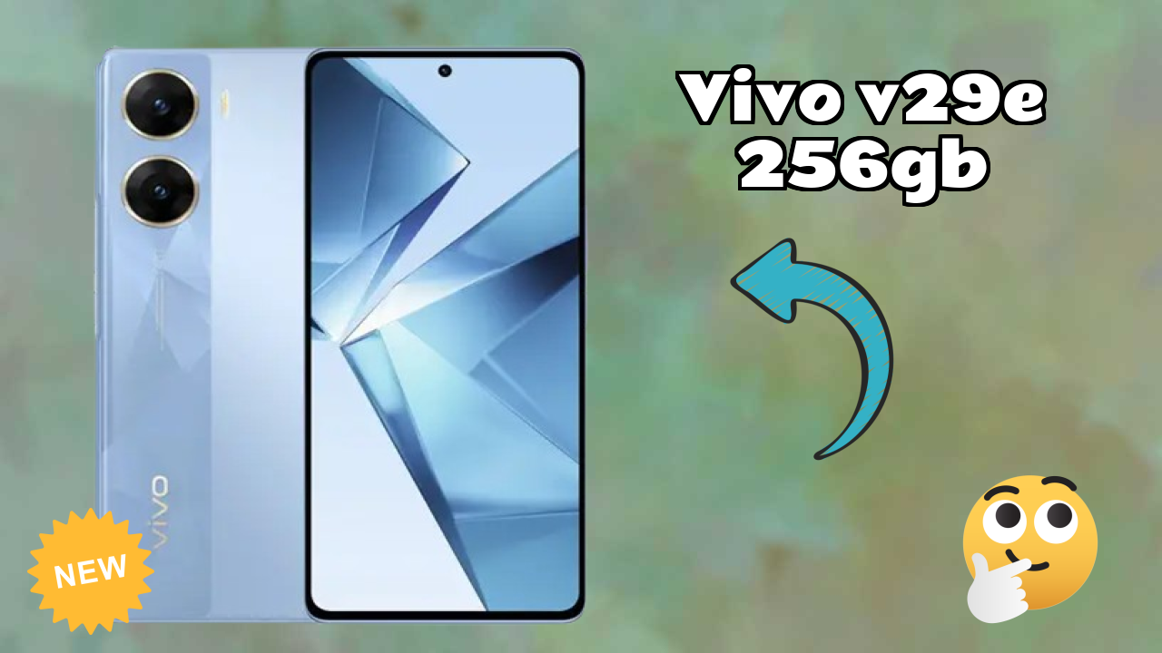 Vivo V29e 256GB Price: ₹26,999 - Complete Analysis