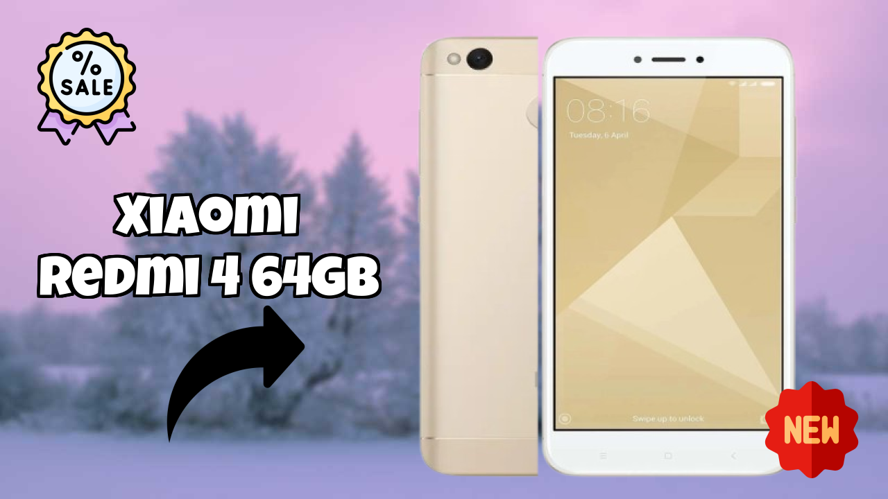 Xiaomi Redmi 4 64GB at ₹7,999 - Best Features Listed