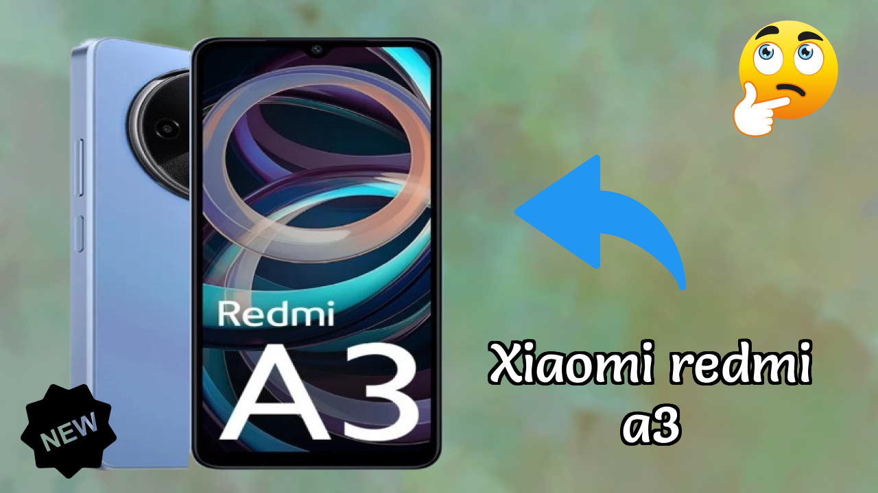 Xiaomi Redmi A3 Battery Life: 5000 MAh Charging Speed