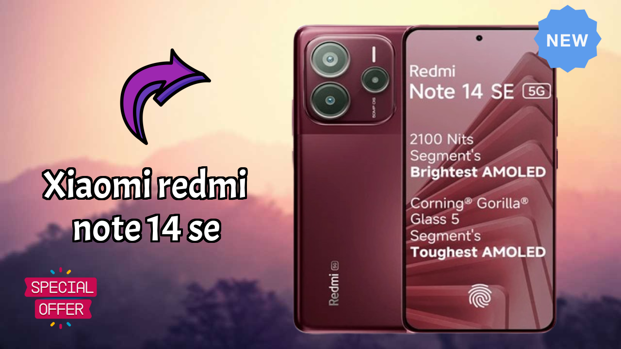 Xiaomi Redmi Note 14 SE RAM Performance: 6 GB RAM Handles Heavy Tasks